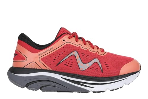 MBT Zapatillas Running para Mujer MBT-2000 Lace UP,Mars Red,39.0