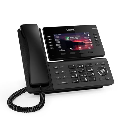 Image of Gigaset P850W Ip Pro Dect Telephone Black S30853-H4104-R101