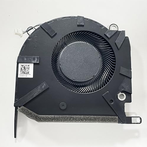 Fleshy Leaf CPU+GPU Cooling Fan Replacement for HP OMEN 16-K 16-N Pro TPN-Q280 0FPKK0000H DFS5K223052839 0FPKJ0000H DFS5L32G164865 N18090-001 N18091-001 DC5V