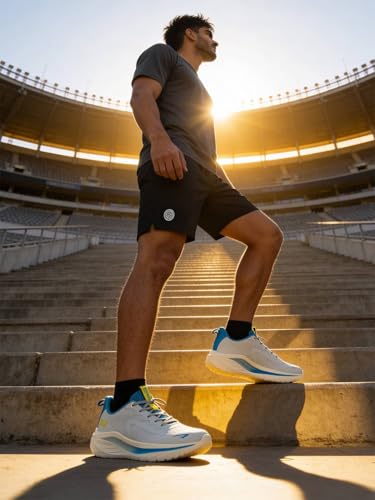 Image of Bacca Bucci Men Mesh Lace Up Running Shoes