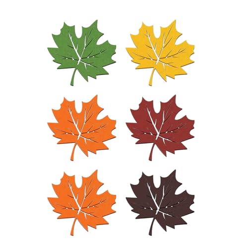 Sottobicchiere in feltro, 6 pezzi resistenti al calore, con motivi e antiscivolo, sottobicchieri di design per tavolino da caffè e ufficio, casa, ufficio, cucina, sala da pranzo e