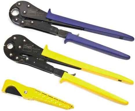 Miniatura 2 de Viega 56000 PureFlow - Juego de herramientas de prensa PEX de 1/2 pulgadas y 3/4 pulgadas