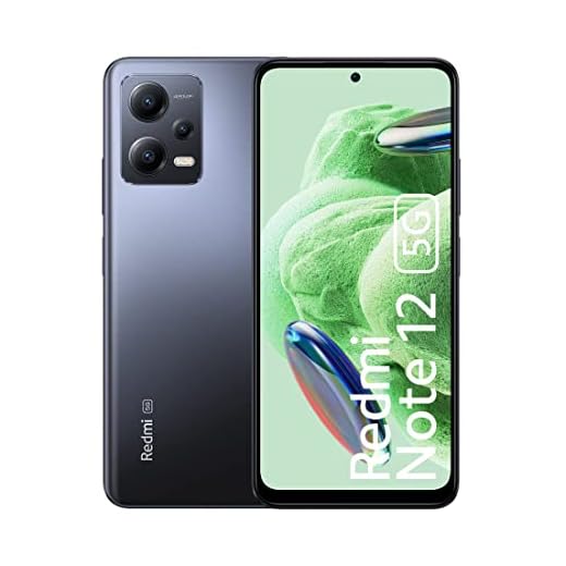 Smartphone Xiaomi Note 12 5G 256GB - 8GB Ram (Versao Global) (Onyx Gray)