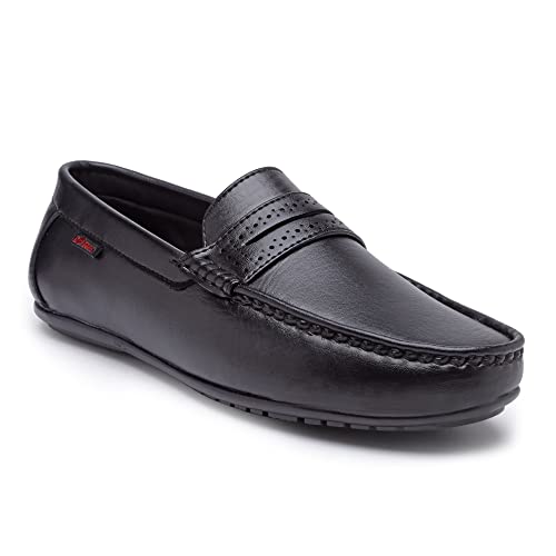 Image of Action-DRIVE-43 Lightweight Comfortable Synthetic Leather Loafers for Men