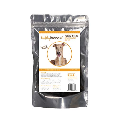 Healthy Breeds Italian Greyhound Jerky Bites Chicken & Rice Recip...
