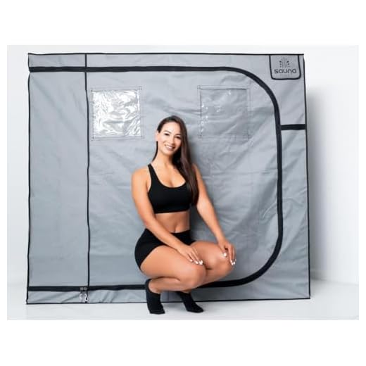 Sauna Rocket | 3-Person Full Body Sauna Portable Tent | in-Home Use for Relaxation, Recovery, and Wellness (Tent ONLY)