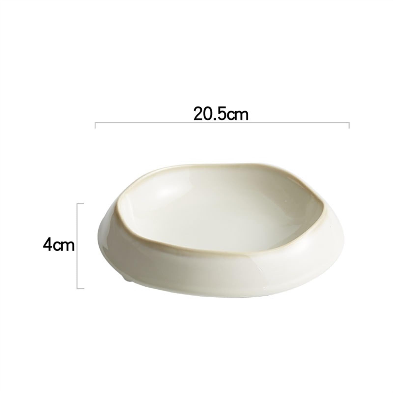 Platos Grandes Modernos para la Cena, Plato de cerámica para Servir, Plato de Pasta para el hogar, Plato de Postre, tazón para refrigerios, tazón para Pasteles, tazón para Ensalada