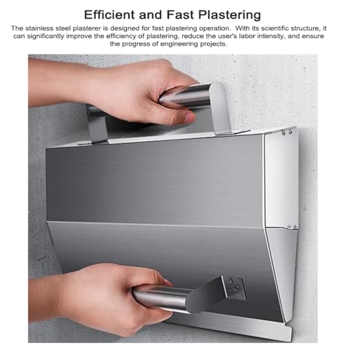Paleta de enlucido herramienta de pared doble de acero inoxidable para edificios SIXRUN 3