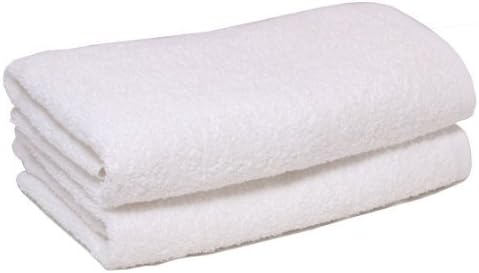 Basic Cotton Bath Towels-white 27"x 54" Pack of 2 White Bath Towels