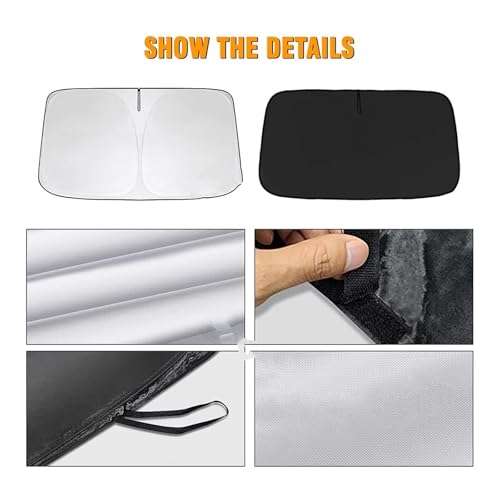 Pare-soleil de fenêtre avant pour Dodge RAM 1500 2019-2024