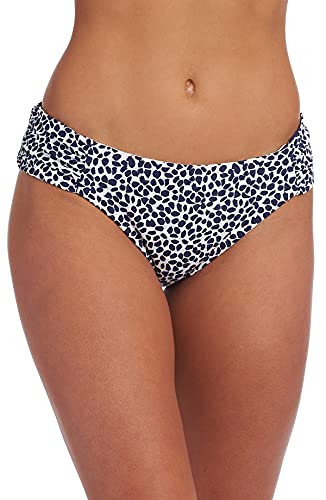 Maillot de bain La Blanca bas de bikini hipster froncé bleu Indigo taille 8