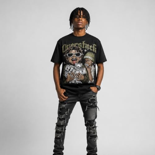 Image of DopeSkill Graphic Tee Streetwear Hypebeast Hip Hop Unisex Premium T-Shirt Sneaker Colour Matching Shirts Gift for Sneakerhead