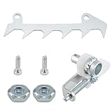 Gorise 【Kettensägen-Stoßfängerspikes Und Holzfäller-Hundeset】Holzfällerhaken Aus Edelstahl Für MS210 MS230 MS250 MS171 MS181 MS211 Kettensägenzubehör (mit Kettenspanner-Kit)
