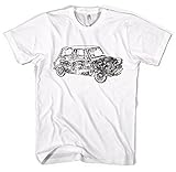 Big Trouble in Little China Jack's Fu Manchu Unisex T Shirt (M, White)