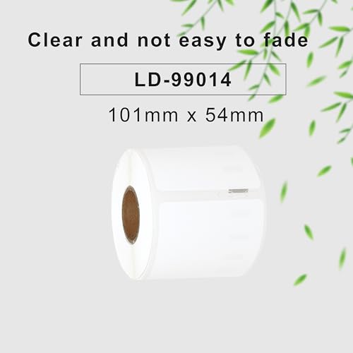 Molabel Compatible Labels for Dymo S0722430 / 99014, 101 x 54 mm, 3 Rolls of 220 Labels - Image 2