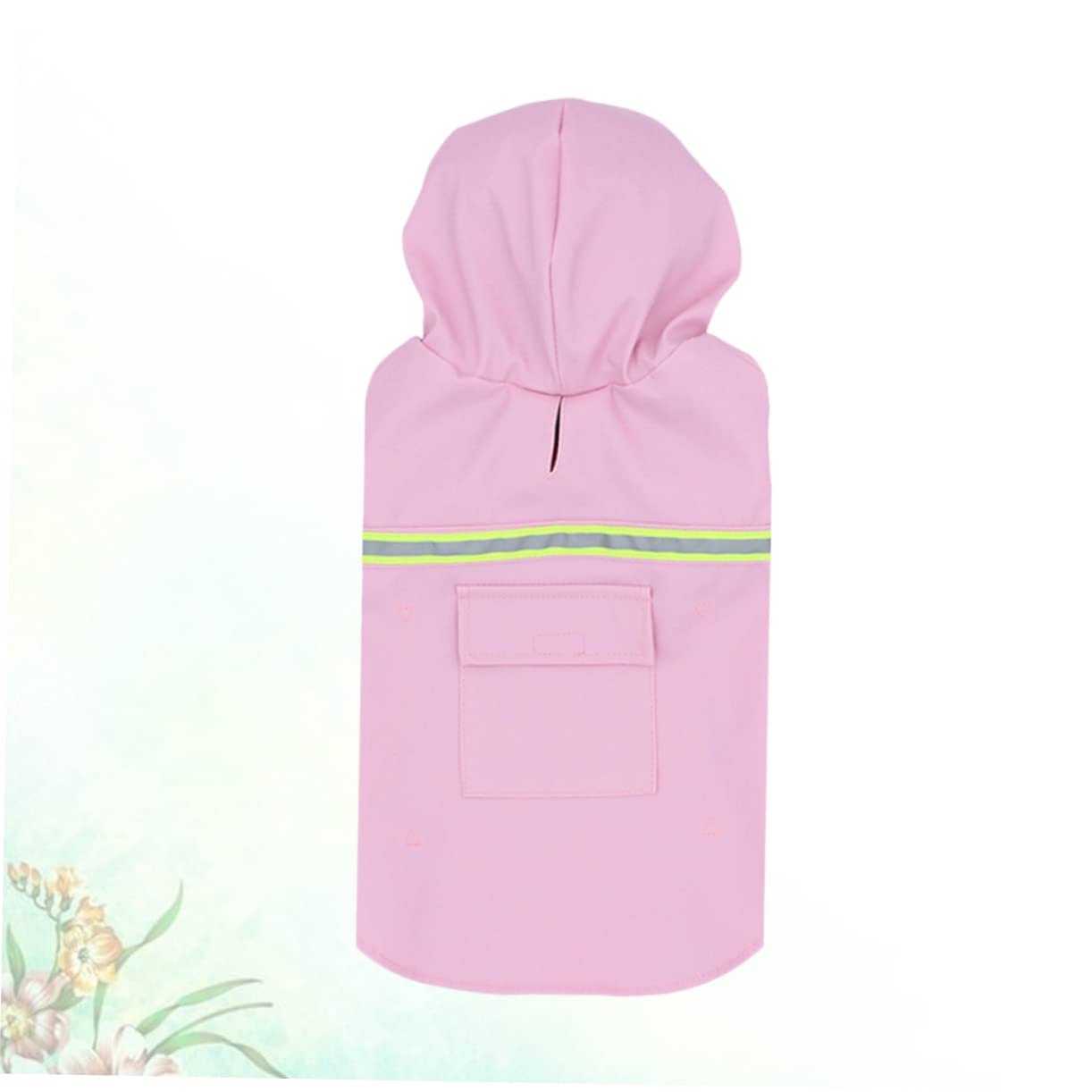 Manteaux de Pluie pour Chien imperméables, imperméable pour Chien, 2 Bandes réfléchissantes pour Animaux de Compagnie, Veste de Pluie pour Chien, Manteaux de pl