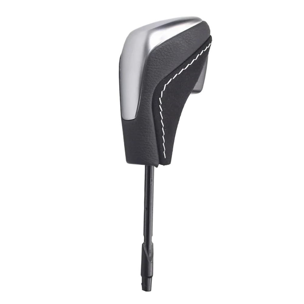Wxnlbb Long Type Car Leather Gear Stick Shift Knob Compatible With E81 E82 E87 E90 E91 E92 E93 E36 E46 E39 E38 E53 E83 E60 E61(Long Type)