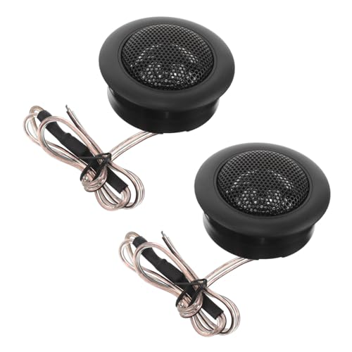 Happyyami Car Tweeter Loudspeaker Car Audio Speaker Easy to Install Home Audio Systems