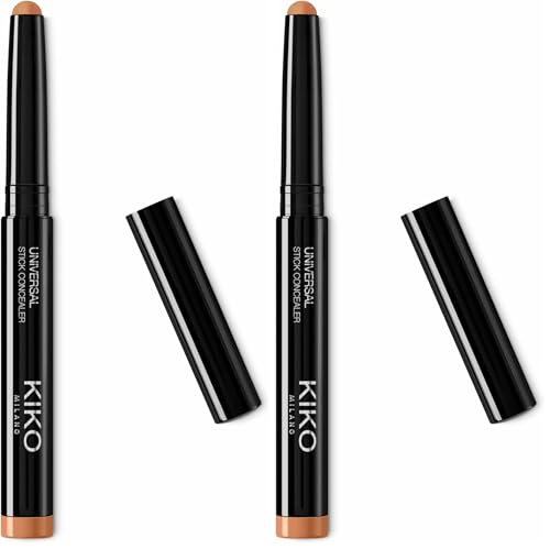 KIKO Milano Universal Stick Concealer 11, Correttore Cremoso In Stick; Prodotto A Lunga Durata, Fino A 24 Ore (Confezione da 2)