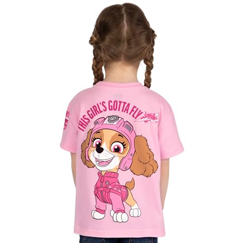 Paw Patrol Shirt | Girls Short Sleeve Shirt | Skye Girls Tops | Skye Kids Tshirt4