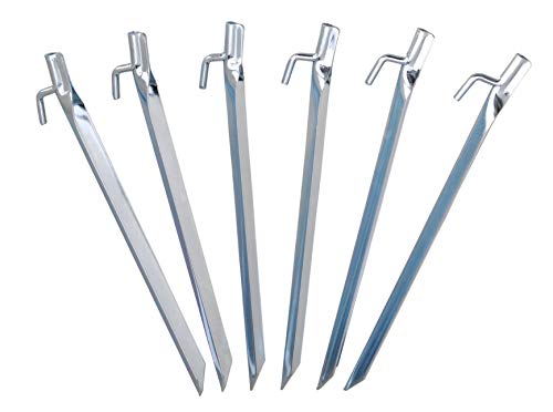 AceCamp Steel V Peg Tent Stakes, Camping Nail Spikes...