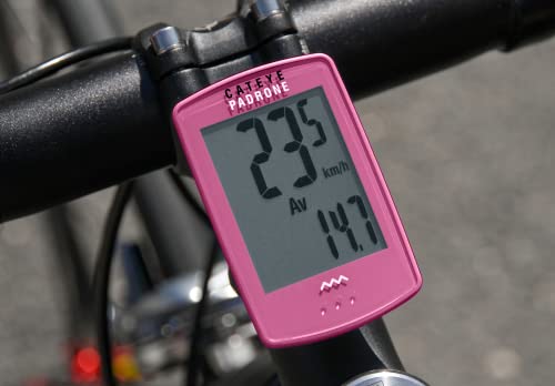 Cat Eye Padrone Wireless Bike Computer, Pink #TOP6