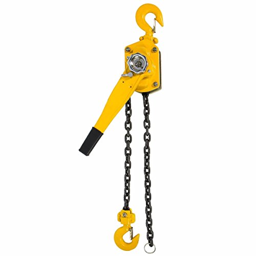 KCHEX>3 Ton Lever Block Chain Hoist Ratchet Type Come Along Puller 5FT