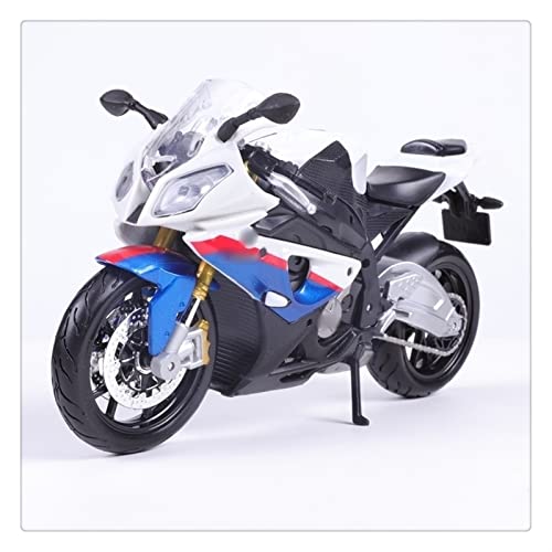 Miniature BMW S 1000RR 1:12 en métal injecté, finition haute précision de luxe