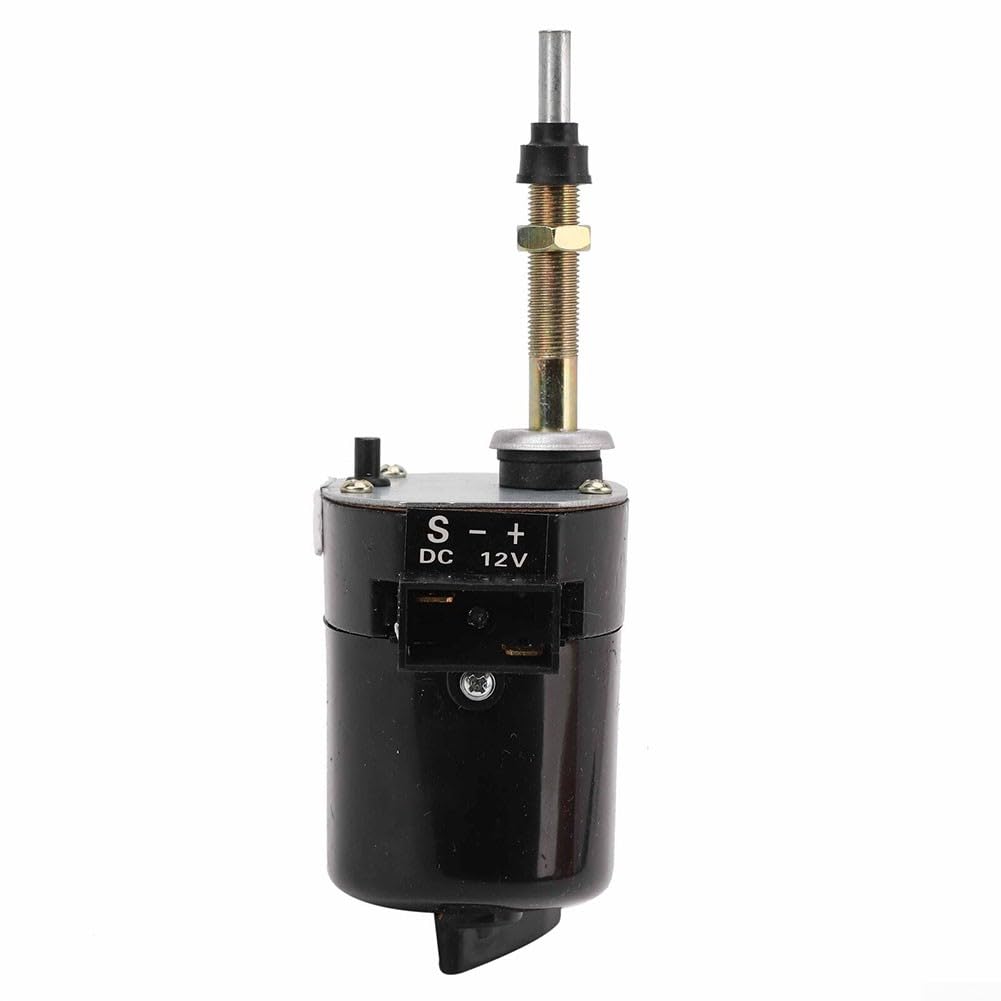 Motore tergicristallo, braccio tergicristallo 105°, 12 V, universale, per trattori, barche, camper e controller (motore + tergicristallo)