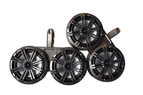 KICKER Marine KMTED enclosures & (4) OEM Replacement 6.5