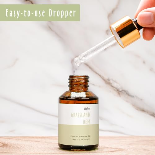 Image of MitFlor- Grassland Dew Hotel Scented Oil, 30ml Fragrance Diffuser Oil | Candle Scents for Candle Making, Soap Making Supplies, Hotel Scents for Home & Car