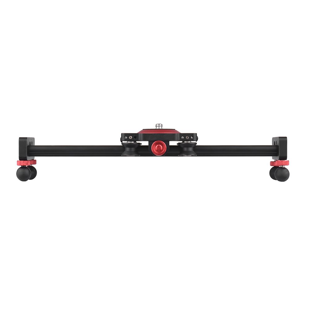 Andoer 30cm Stabilizzatore Traccia Slider per videocamera DSLR, Carica Fino a 11 libbre