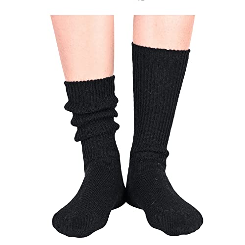 Funny Slouch Socks for Women & Girls - Scrunch Slouchy Socks Pack3