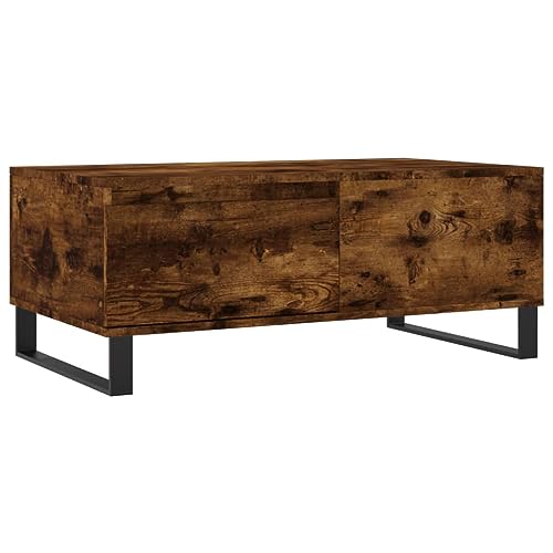 Table basse bois d'ingénierie et métal : dites adieu au salon encombré - 2