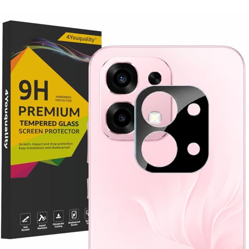 Image of 4youquality Back Camera Lens Protector Compatible with Oppo A6 Pro (1 Pack) | 9H Tempered Glass Camera Guard | Military-Grade Protection | Ultra Clear HD | Bubble-Free Easy Installation | Case Friendly Design