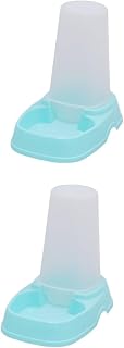 COSMEVIVI 2piezas Dispenser Automático De Comida para Alimentador Vertical para y Gatos Contenedor De Alimentos Color Azul