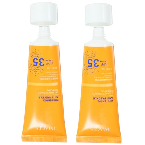 HONITANO 2 Piezas crema solar gel facial protección solar protector solar impermeables sunscreen Cosméticos femeninos sun cream protetor solar sun screen crema solar para el verano