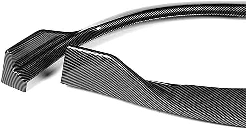 HYPERSPEED Front Bumper Spoiler Lip 3PCS MP-Style ABS Compatible with Toyota Sienna SE 2011 2012 2013 2014 2015 2016 2017, Car Mods Exterior Accessories Automotive Air Chin Body Kit (Carbon Look)