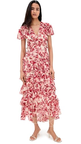 Cinq à Sept Women's Floral Ribbons Tatum Dress