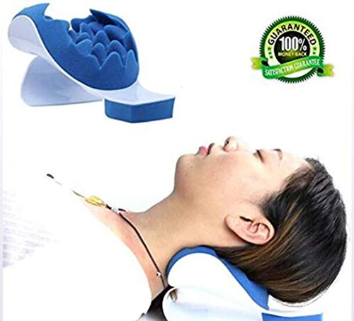 Preisvergleich Produktbild DDPP Nacken- Und Schulterentspannung Nackenschmerzen Entlastung Und Unterstützung Schulterentspannung Massage Traktion Kissen Okzipital-Therapie Kissen Schmerzlinderung