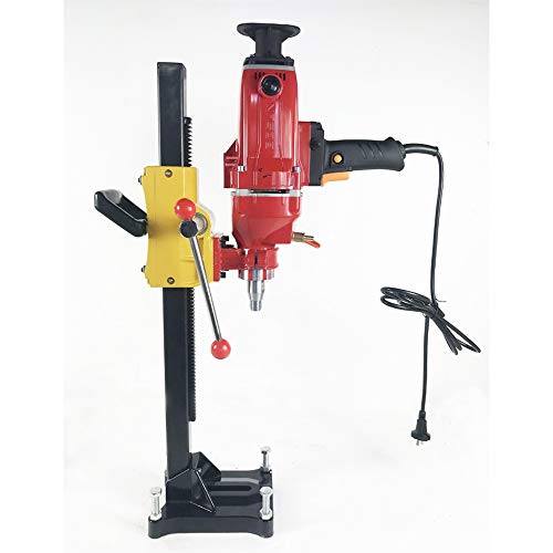 INTSUPERMAI 220V Diamond Core Drill Concrete Machine With Stand Bits Tool Drilling Kit with Stand 1.25-6.7 inch(32-168mm)