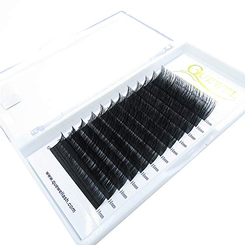 Eyelash Extension Supplies 0.03 C Curl 14mm Best Soft |Optinal 0.03/0.05/0.07/0.10/0.15/0.20 C/D Single 6-25mm Mix 8-14mm 15-20mm 20-25mm|(0.03 C 14mm)