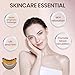 2PCS Lymphatic Contour Face Brush, Lymphatic Drainage Brush with Gentle Bristles, Ergonomically Designed to Fit the Skin Precisely, Improves Skin Glow & Absorption