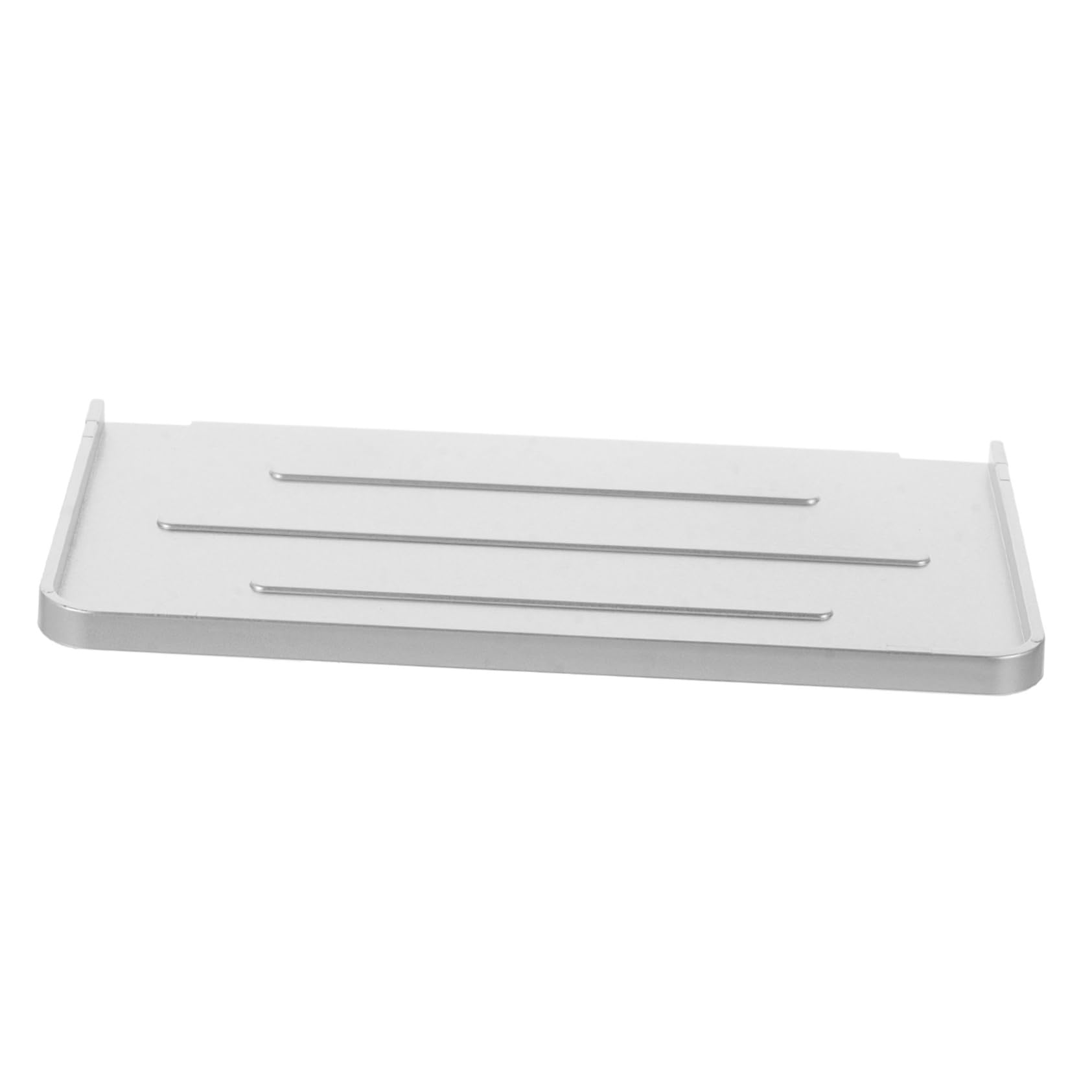 SHINEOFI 5 Pezzi Mensola per Telefono da Bagno Montata Muro Porta Telefono da Bagno Pratico e Moderno Design senza Forature per Organizzazione e Stile