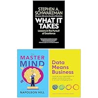 What It Takes, The Master Mind & Data Means Business 3 Books Collection Set