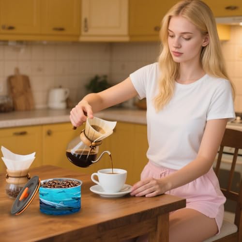Contenedor Hermético de Acero Inoxidable para Café 500ml miniatura 7