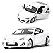 Modelos de Autos, Simulación Exquisita Diecasts & Vehicles Car Styling para Toyota 86 GT 1:36 Modelo de Auto de aleación Pull Back Cars para niños Boys Girls Regalo, WQQWQQQ-8521. (Color : White)