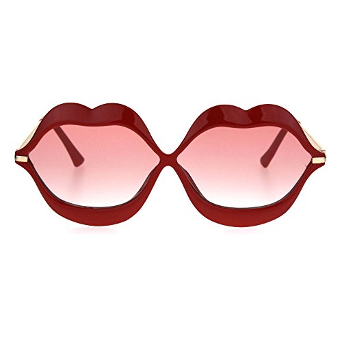 PASTL Lip Shape Sunglasses Lips Kiss Womens Cute Fashion Shades UV 4002
