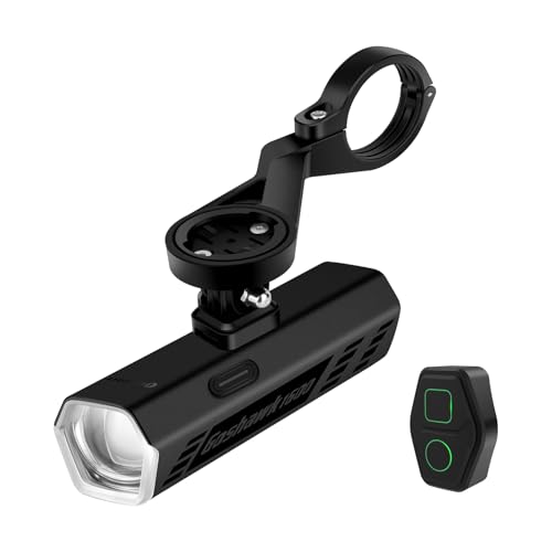 OLIGHT Goshawk 1600 Underneath Mounted Rechargeable Bike Light 1600 Lm and 580ft Max Throw Waterproof Bicycle Headlight with Type-C Remote Control High&Low Beam Modes for Mountain and Urban Riding