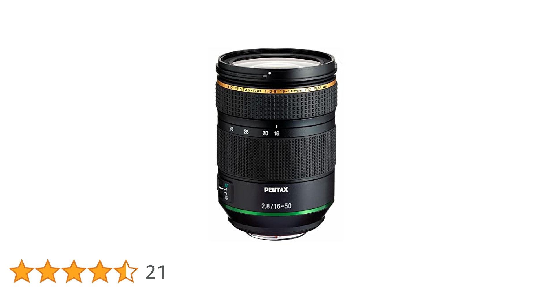 Buy Pentax HD 16-50mm F2.8ED PLM AW Large-Aperture Standard